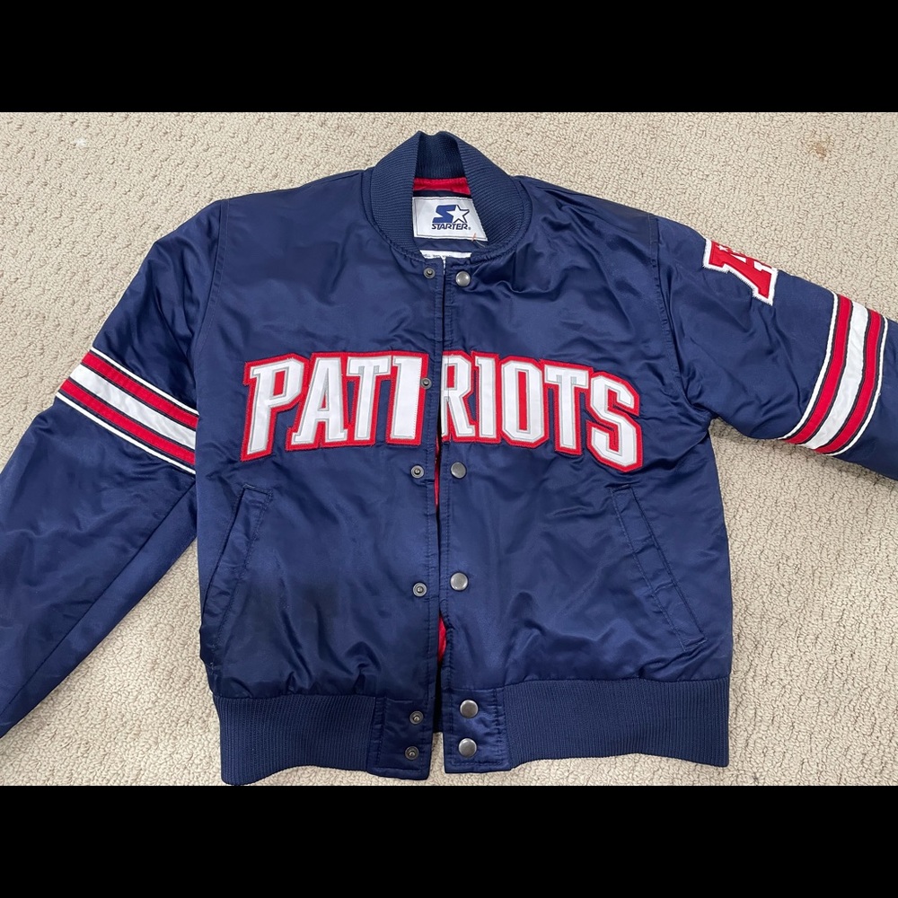 VINTAGE STARTER PATRIOTS NFL JACKET